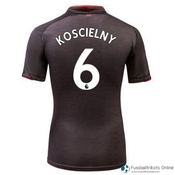 Arsenal Trikot Ausweich Koscielny 2017-18 Fussballtrikots Günstig